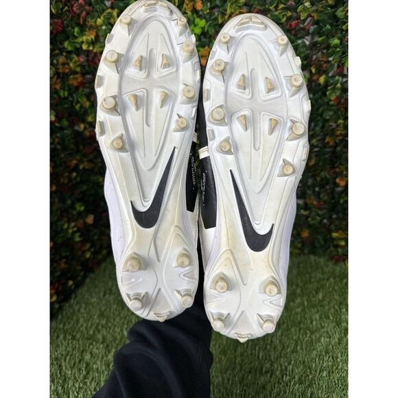 11 Nike Alpha Menace Varsity 3 Football Shoes Black CV0586-001 Lace Up Men’s 11 - Picture 7 of 8